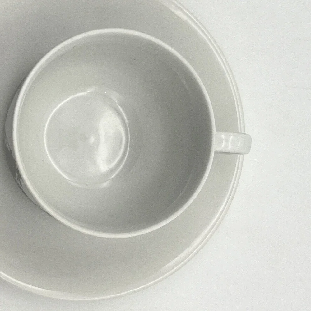 Seltmann Weiden Bavaria Demitasse Tea Cup‎ and Saucer Set Skegrie Mill Windmill